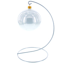 Load image into Gallery viewer, Open Frame Silver Metal Ornament Display Stand 9.2 Inches (Poland)