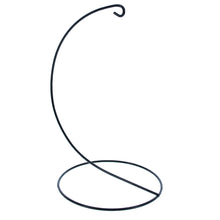 Load image into Gallery viewer, Open Frame Black Painted Metal Ornament Display Stand 9.2 Inches (Poland)