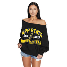 Load image into Gallery viewer, App State Off the Shoulder Sweatshirt