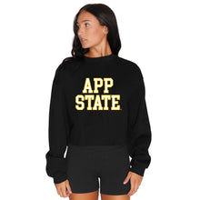 Load image into Gallery viewer, App State Black Crewneck