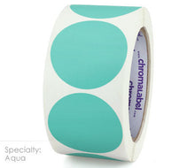Load image into Gallery viewer, 2&quot; Permanent Color-Code Round Dot Inventory Labels: 500/Roll