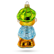 Load image into Gallery viewer, Toddler Boy With Pacifier Glass Christmas Ornament