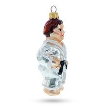 Load image into Gallery viewer, Martial Art Wrestler Glass Christmas Ornament