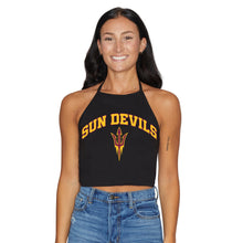 Load image into Gallery viewer, Arizona State ASU Black Halter Top