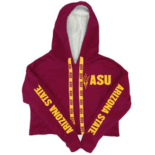 Load image into Gallery viewer, Arizona State ASU Varsity Furry Hoodie