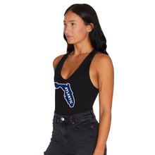 Load image into Gallery viewer, Florida Atlantic Owls Black Bodysuit