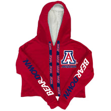 Load image into Gallery viewer, University of Arizona Varsity Furry Hoodie