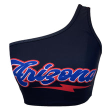 Load image into Gallery viewer, University of Arizona Lightning One Shoulder Top