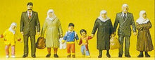 Load image into Gallery viewer, Preiser 10343 HO Scale Pedestrians -- Travelers
