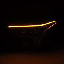 Load image into Gallery viewer, AlphaRex 22-23 Toyota Tundra LUXX-Series Headlights Alpha-Black w/Amber DRL - Req 810029 OR 810030