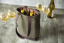 Load image into Gallery viewer, 2 Bottle Insulated Wine Cooler Bag