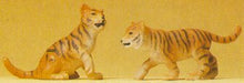 Load image into Gallery viewer, Preiser 47513 44221 Scale Wild Animal Figures, 1/24 - 1/25 Scale -- Tiger Cubs