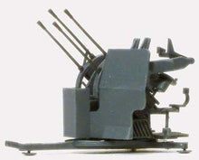 Load image into Gallery viewer, Preiser 16582 HO Scale Former German Army WWII - Anti-Aircraft Gun Unpainted