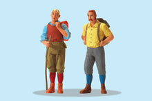 Load image into Gallery viewer, Preiser 44903 G Scale Pedestrians 1/22.5 Scale -- Wanderers Standing