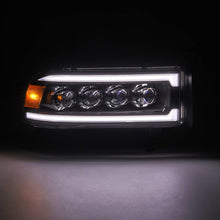 Load image into Gallery viewer, AlphaRex 94-01 RAM 1500 NOVA LED Proj Headlights Blk w/Activ Light/Seq Signal/SB DRL