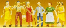 Load image into Gallery viewer, Preiser 65307 O Scale Farm Workers pkg(6)