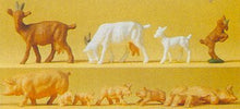 Load image into Gallery viewer, Preiser 14162 HO Scale Animals -- Goats &amp; Hogs