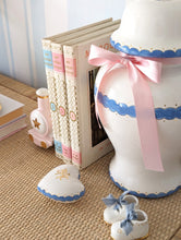 Load image into Gallery viewer, Scallop Ginger Jars in French Blue