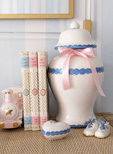 Load image into Gallery viewer, Scallop Ginger Jars in French Blue