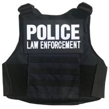 Load image into Gallery viewer, Tactical patch Set for Body Armor PVC Rubber LAW ENFORCEMENT patches for Bullet Proof Ballistic vest POLICE CBP FBI