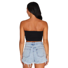 Load image into Gallery viewer, Colorado Boulder Black Bandeau Top