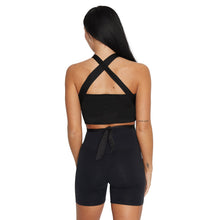 Load image into Gallery viewer, Mississippi State Black Multi Way Bandeau Top