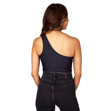 Load image into Gallery viewer, Texas Tech Lightning One Shoulder Top