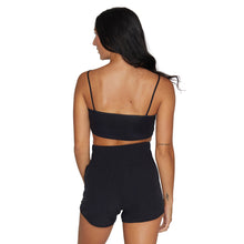 Load image into Gallery viewer, Indiana Hoosiers Black Spaghetti Tank