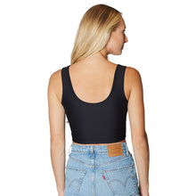 Load image into Gallery viewer, Rutgers Black Crop Tank Top