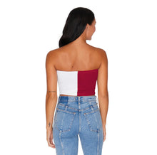 Load image into Gallery viewer, Harvard University Two Tone Tube Top