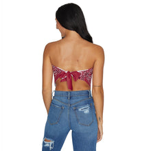 Load image into Gallery viewer, UMass Bandana Top