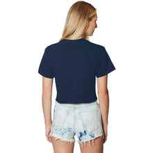 Load image into Gallery viewer, University of Michigan Go Blue Navy Tee