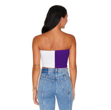 Load image into Gallery viewer, Northwestern Wildcats Two Tone Tube Top