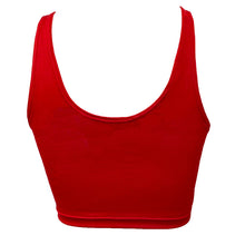 Load image into Gallery viewer, Maryland Terps Red Crop Tank Top