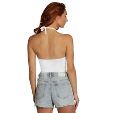 Load image into Gallery viewer, Fresno State White Halter Top