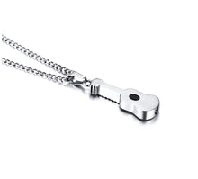 Load image into Gallery viewer, Acoustic Guitar Cremation Urn Necklace