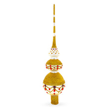 Load image into Gallery viewer, Double Ball Glass Christmas Tree Topper