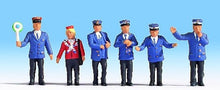 Load image into Gallery viewer, Noch 45265 TT Scale German Railway Officials -- pkg(6)