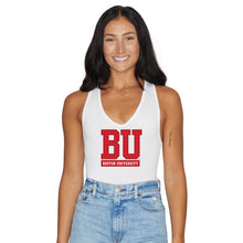 Load image into Gallery viewer, Boston University White Bodysuit