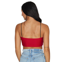 Load image into Gallery viewer, Ohio State OSU Buckeyes Red Spaghetti Tank
