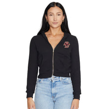 Load image into Gallery viewer, Boston College Waffle Knit Zip Up Hoodie