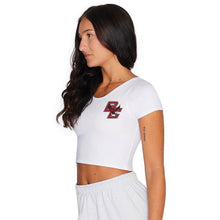 Load image into Gallery viewer, Boston College White Babydoll Tee