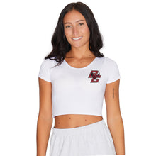 Load image into Gallery viewer, Boston College White Babydoll Tee