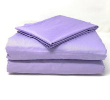 Load image into Gallery viewer, Tache Cotton Lavender Purple Fitted Sheet / Flat Sheet (BS3PC-P)