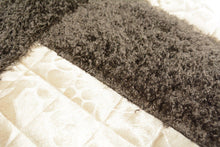 Load image into Gallery viewer, DaDa Bedding Classic Elegant Velvety Ribbons Quilted Coverlet Bedspread Set (YG1024Beige)
