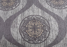 Load image into Gallery viewer, DaDa Bedding Rustic Grey Mosaic Distressed Medallion Reversible Quilted Bedspread Set (SD16299)