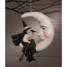Load image into Gallery viewer, Bewitching Moon Witch by Bethany Lowe Designs