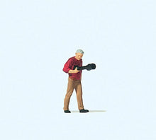 Load image into Gallery viewer, Preiser 28245 HO Scale Photographer with Super Zoom Lens Individual Figure
