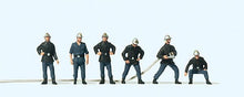 Load image into Gallery viewer, Preiser 10233 HO Scale French Firemen -- pkg(6)