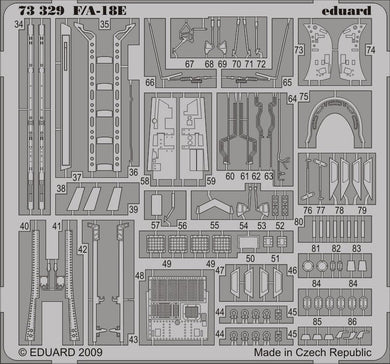 Eduard 73329 1/72 Aircraft- F/A18E for RVL (Painted Self Adhesive)